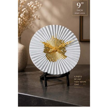 Radiance Concrete Desk Clock — product view