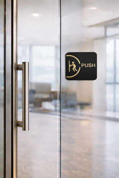 Push Pull Sign Board
