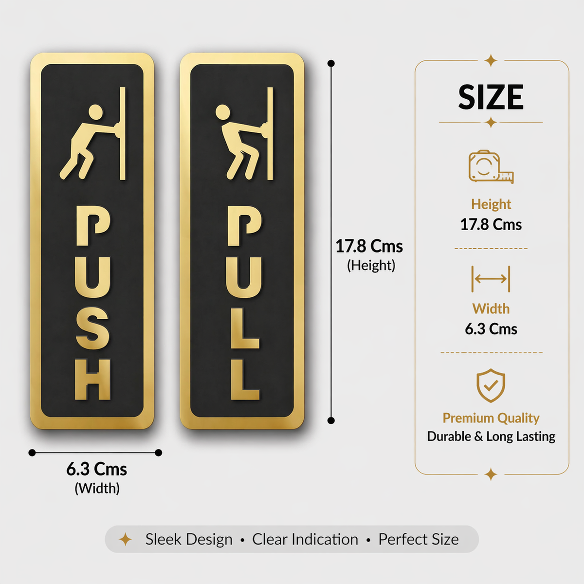 Push Pull Sign Board