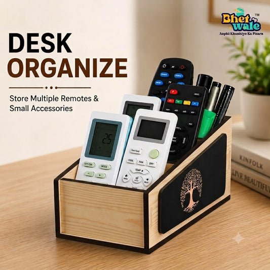 3-Compartment  Remote Stand