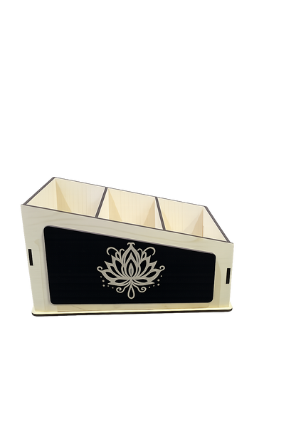 3 Compartment  Remote Stand