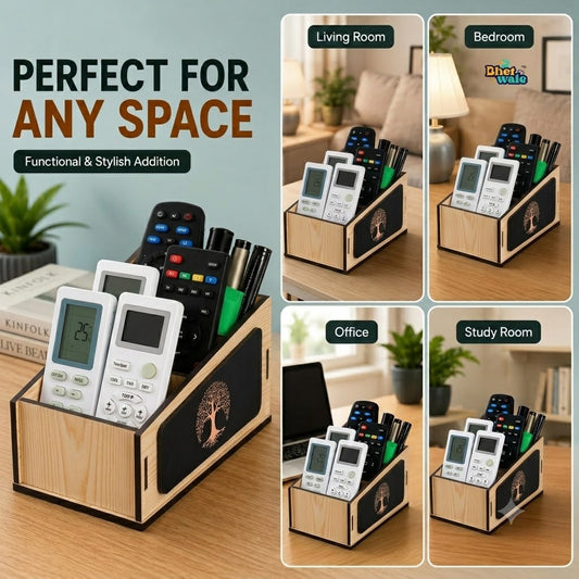 3-Compartment  Remote Stand