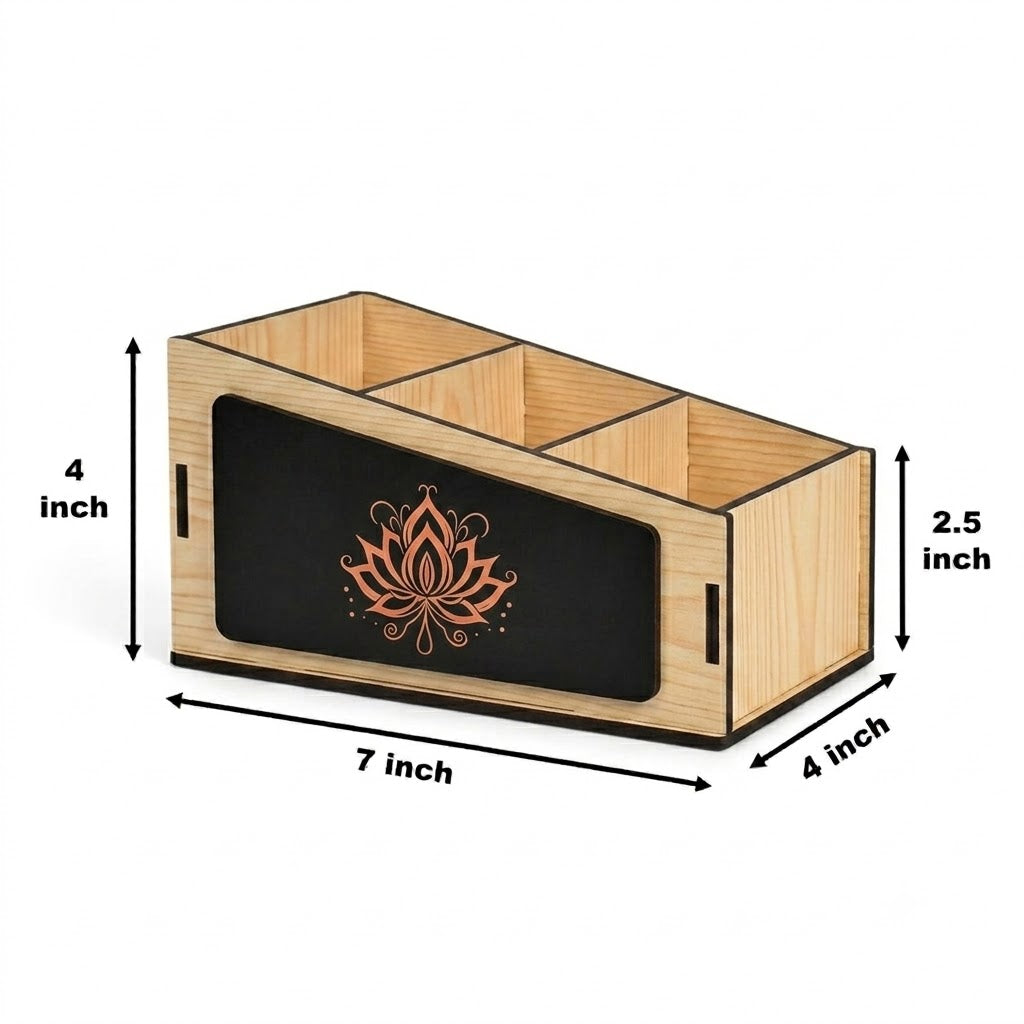 3 Compartment  Remote Stand