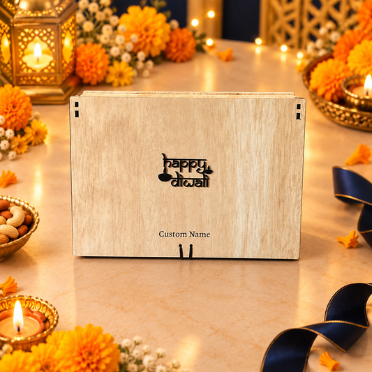 Prelam MDF Box – 12x8x3 Inch – primary view in Diwali setting