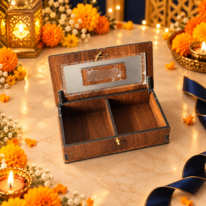 Prelam MDF Dryfruit Box – 2 Slab (60gm) – secondary view in Diwali setting
